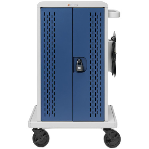 Bretford Core MS Charging Cart AC with Rear Doors for Up to 24 Devices
