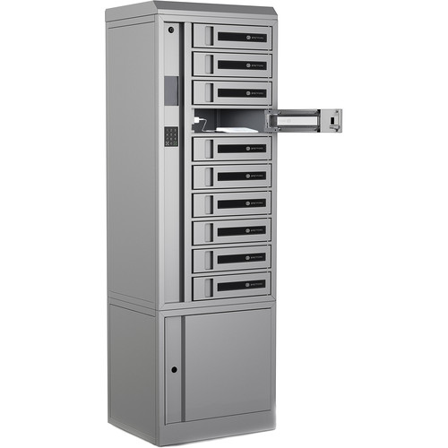 Bretford TechGuard Connect 10-Bay Charging Locker with RFID & PIN (AC)