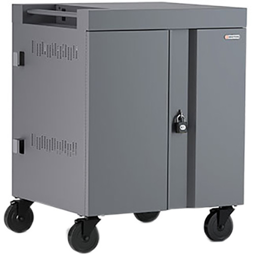 Bretford CUBE Cart 16-Device Charging Cart with 90 Doors (Platinum)