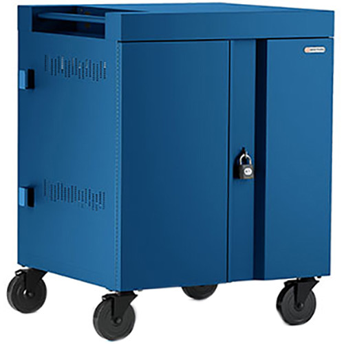Bretford CUBE Cart 16-Device Charging Cart with 90 Doors (Topaz)