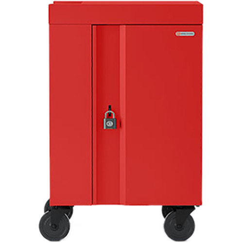 Bretford 20-Device CUBE Mini Charging Cart (Red)