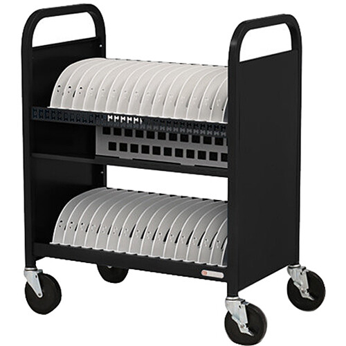 Bretford 30-Device CUBE Transport Cart (Black Pumice)