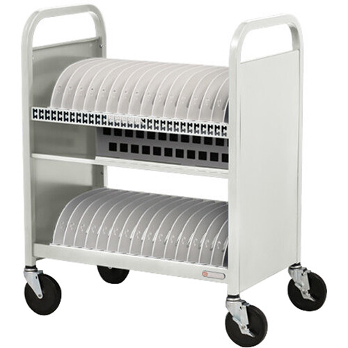 Bretford 30-Device CUBE Transport Cart (Concrete)
