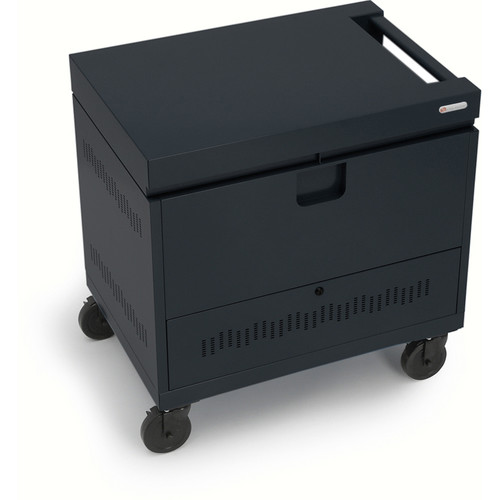 Bretford CUBE Toploader 40-Device Charging Cart (Black)