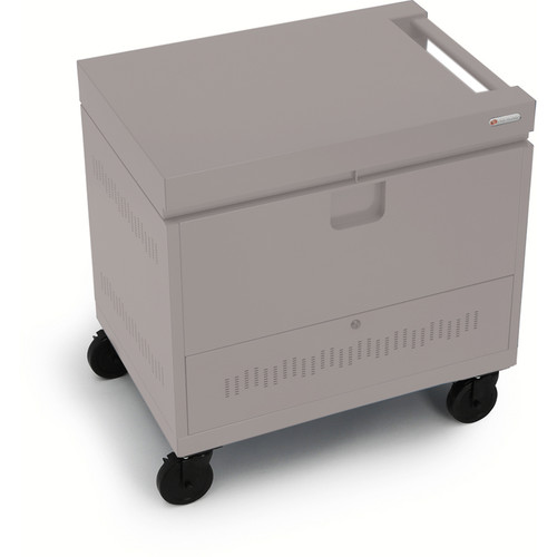 Bretford CUBE Toploader 40-Device Charging Cart (Metallic Champagne)