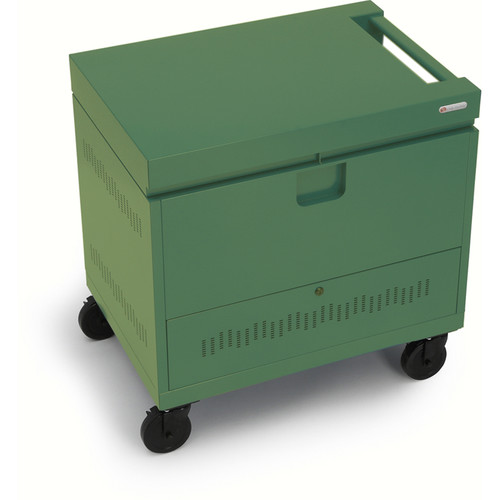 Bretford CUBE Toploader 40-Device Charging Cart (Grass)