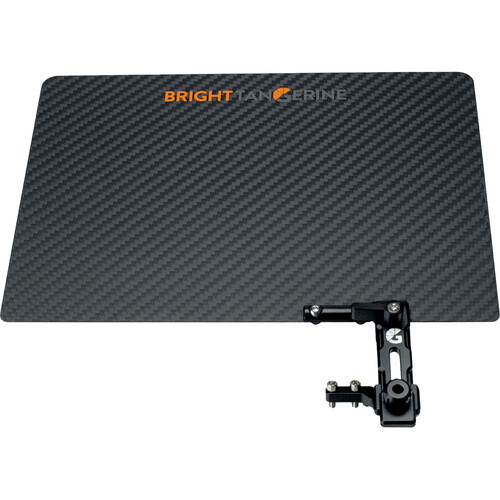 Bright Tangerine Carbon Fiber Top Flag Cover for Misfit Atom Pola+ Matte Box