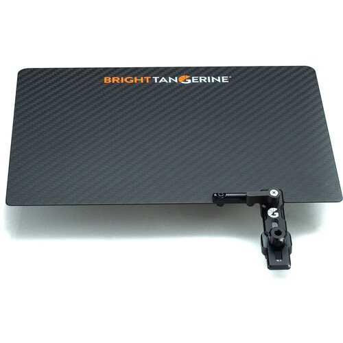 Bright Tangerine Carbon Fiber Top Flag for Misfit Atom Matte Box