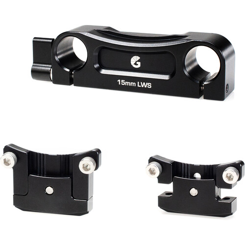 Bright Tangerine 15mm LWS Support Kit for Misfit Kick Mk II/Mk II/360 Prodigy/ARRI (80 to 143mm)