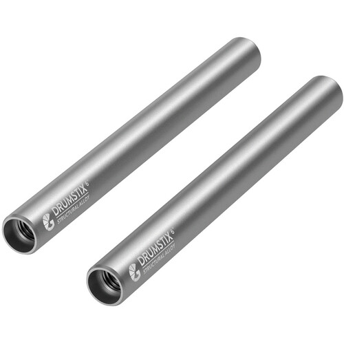 Bright Tangerine Drumstix Structural Alloy Threaded 15mm Rods (Pair 6
