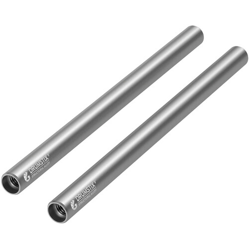 Bright Tangerine Drumstix Structural Alloy Threaded 15mm Rods (Pair 9