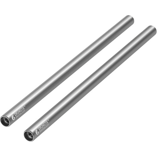 Bright Tangerine Drumstix Structural Alloy Threaded 15mm Rods (Pair 12