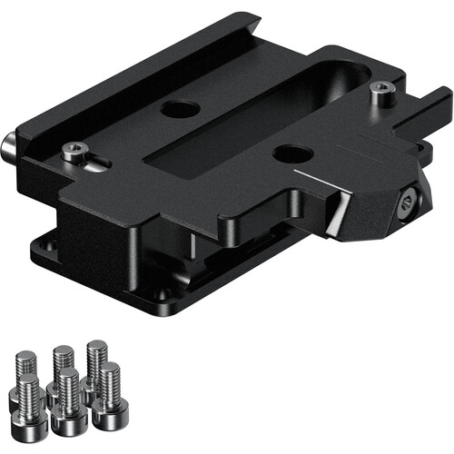 Bright Tangerine Manfrotto Riser for 15mm Baseplate (RED V-RAPTOR)