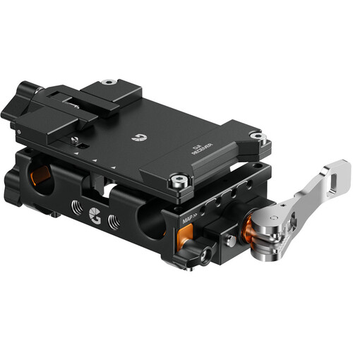 Bright Tangerine LeftField Mini DJI Riser Kit for RED V-RAPTOR/V-RAPTOR XL(2.1 to 2.2