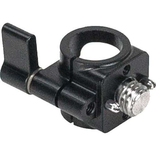 Bright Tangerine 15mm Single-Rod Clamp with 3/8