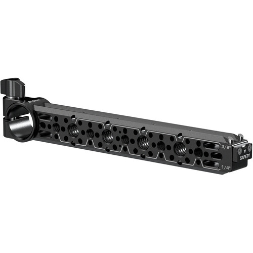 Bright Tangerine Double NATO Rail with 19mm Rod Clamp (7