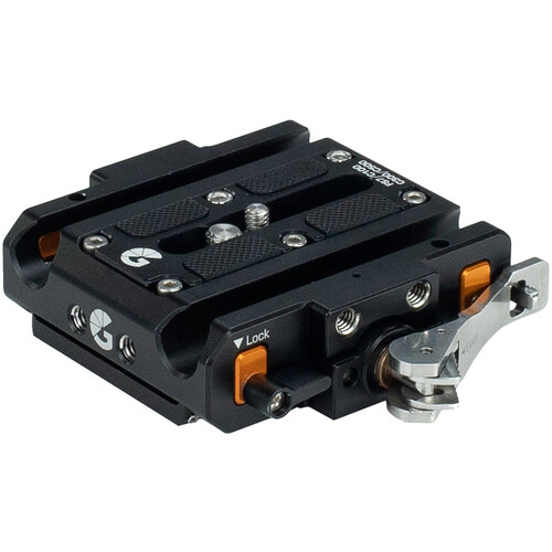 Bright Tangerine LeftField 3 Quick Release Baseplate for Canon C100 C300 & C500
