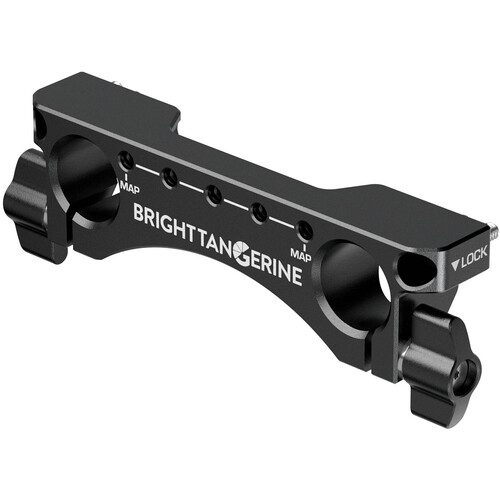 Bright Tangerine 15mm Front Rod Console for Blackmagic PYXIS and URSA Cine