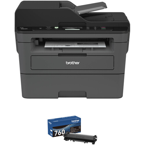 Brother DCPL2550DW AllinOne Monochrome Laser Printer with
