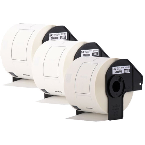 Brother DK1204 Multipurpose Die-Cut Paper Labels (White 400 Labels 0.66 x 2.1