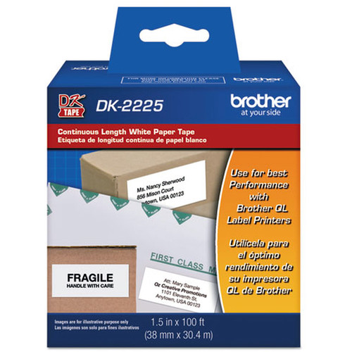 Brother Continuous Length Paper Tape for