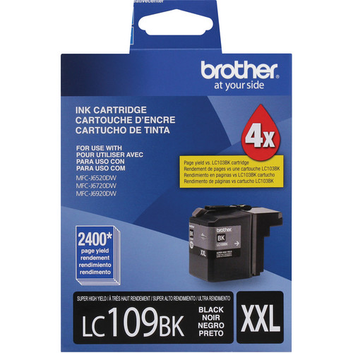 Brother LC109BK Innobella Super High Yield XXL Ink LC109BK B&H