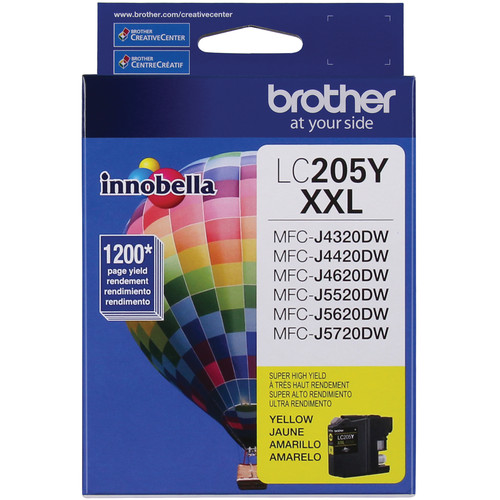 Brother LC205Y Innobella Super High Yield XXL Series Yellow Ink Cartridge