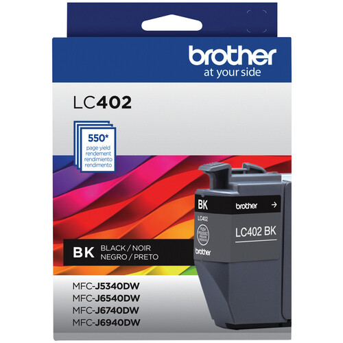 Brother Genuine LC402 INKvestment Tank Standard-Yield Black Ink Cartridge