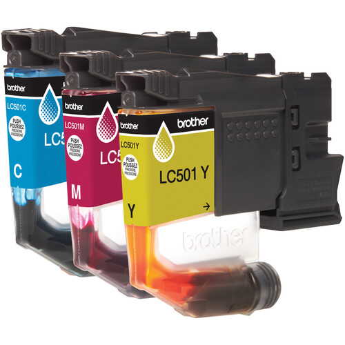 Brother Standard-Yield Triple Pack Ink Cartridges (Cyan Magenta & Yellow)