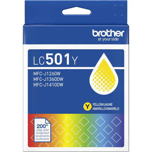 Brother Standard-Yield Yellow Ink Cartridge