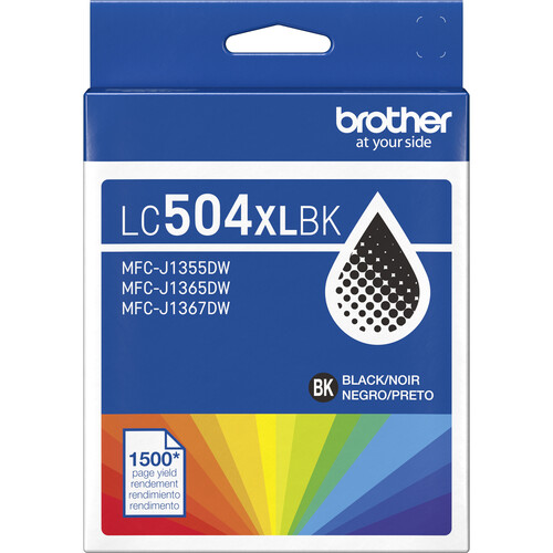 Brother LC504XL High Yield Ink Cartridge (Black)