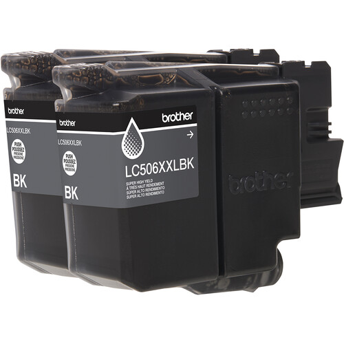 Brother Super High-Yield Twin Pack Black Ink Cartridges