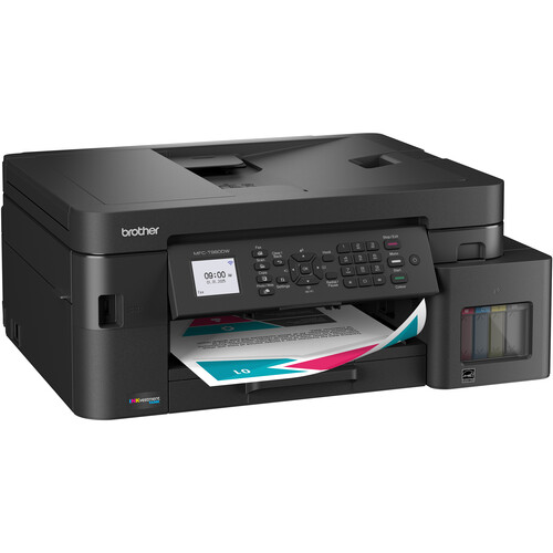 Brother MFC-T980DW INKvestment Tank Wireless Color Inkjet All-in-One Printer with up to 3-Years of Ink
