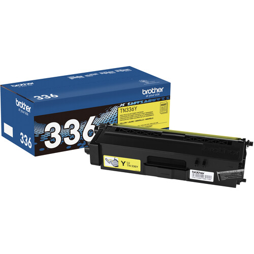 Brother TN336Y High Yield Yellow Toner Cartridge