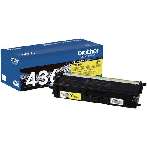 Brother TN436Y Yellow Super High-Yield Toner Cartridge