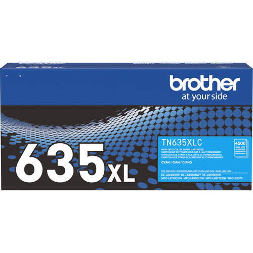 Brother Genuine High Yield TN635XL Toner (Cyan)