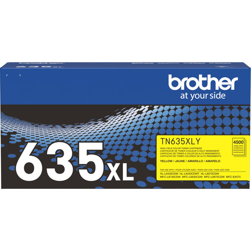 Brother Genuine High Yield TN635XL Toner (Yellow)
