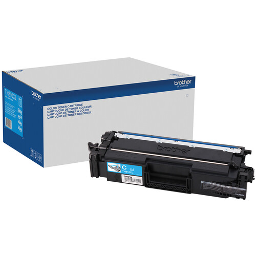 Brother Genuine TN810XLC High-Yield Cyan Toner Cartridge
