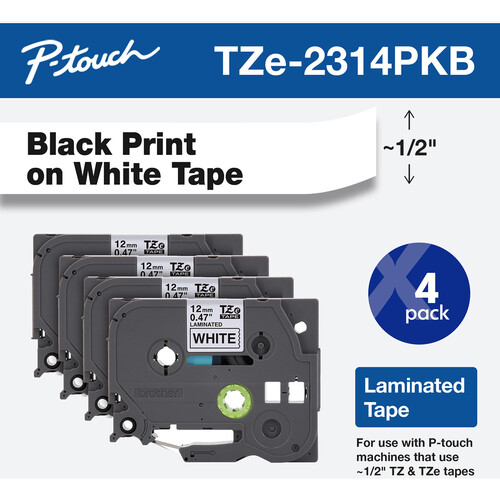 Brother TZe231 Laminated Tape for P-Touc