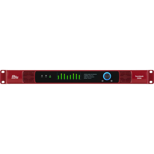 BSS Audio Soundweb OMNI 16e I/O Expander (16 Dante Channels 4x4x4 Analog or Stereo Digital AES3)