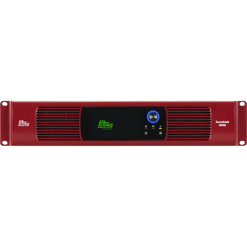 BSS Audio Soundweb OMNI 512p Open Architecture Digital Signal Processor (512x512 Dante)