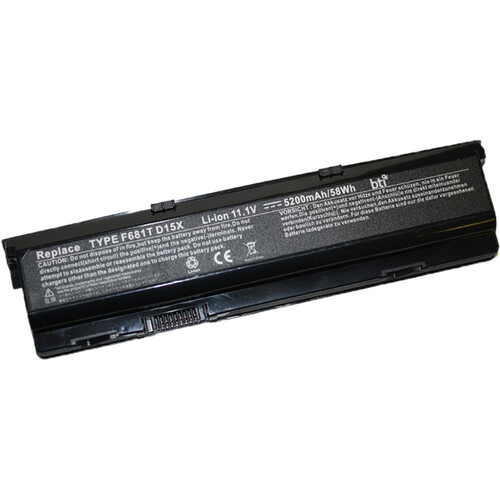 BTI Replacement Battery for Alienware M15 X and M15X R1 Laptops