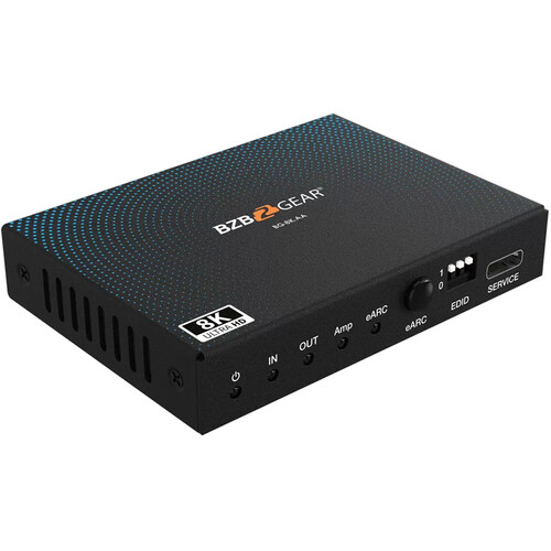 BZBGEAR UHD 8K60 HDMI 2.1 eARC Audio to Amplifier Adapter
