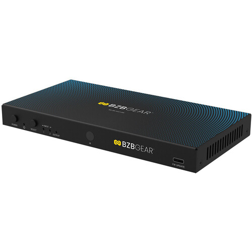 BZBGEAR 2x1 UHD 8K HDMI 2.1 Switcher with Signal Generator