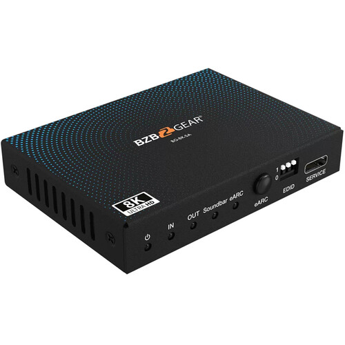 BZBGEAR UHD 8K60 HDMI 2.1 eARC Audio to Soundbar Adapter