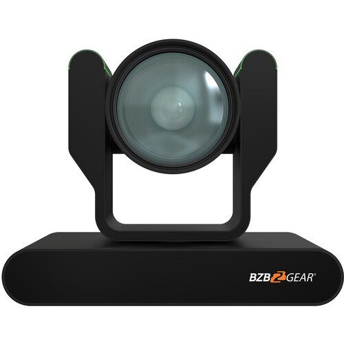 BZBGEAR Live Streaming 4K PTZ Camera with Tally Lights & 12x Optical Zoom (Black)