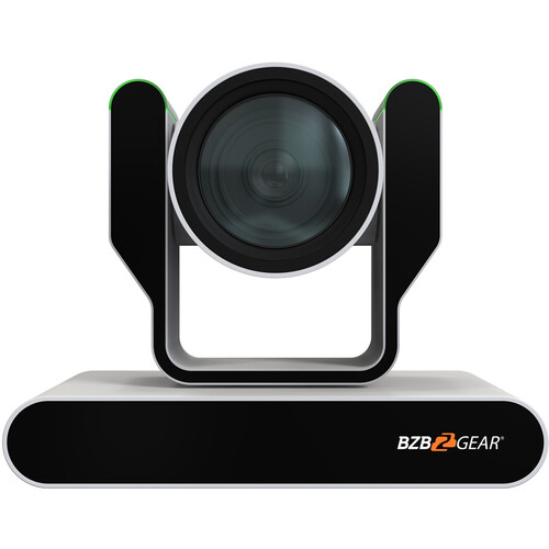 BZBGEAR Live Streaming 4K PTZ Camera with Tally Lights & 25x Optical Zoom (White)
