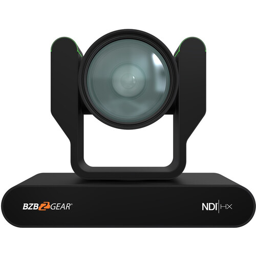 BZBGEAR Live Streaming 4K NDI PTZ Camera with Tally Lights & 12x Optical Zoom (Black)