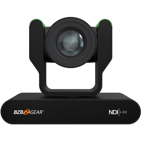 BZBGEAR Live Streaming NDI|HX3 PTZ Camera with Auto-Tracking Tally & 20x Zoom (Black)