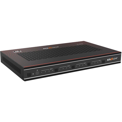 BZBGEAR 4x4 UHD 4K HDMI Video Wall Processor & Seamless Matrix Switcher/Scaler